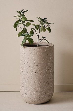 Jotex - Doniczka 50 Cm Beżowy - TEKLA - Kup Doniczki firmy Jotex