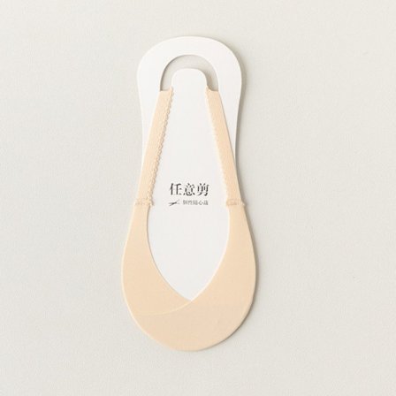 1 par båtstrumpor osynliga strumpor NUDE