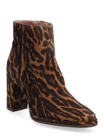 Iseo Shoes Boots Ankle Boots Ankle Boot - Heel Monivärinen/Kuvioitu Wonders