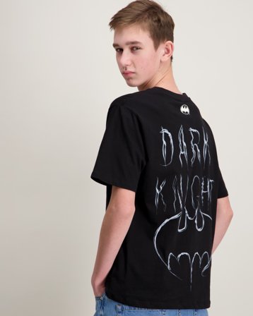 LMTD DUTCH BATMAN L SS TOP Sort T-shirts Dreng - Kids Brand Store