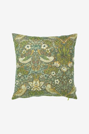 Svanefors - Tyynynpäällinen Vilja 45x45cm - Vihreä - Koristetyynyt & tyynynpäälliset - - Homeroom