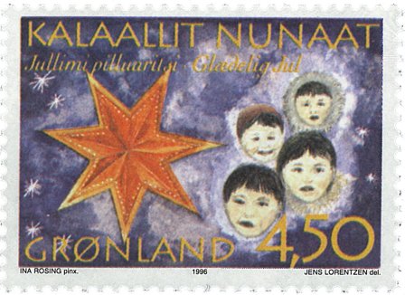 Grønland - Jule-frimærke 1996 - AFA 301