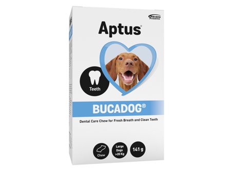 Aptus Bucadog tyggelapper, Store hunder, 141 g