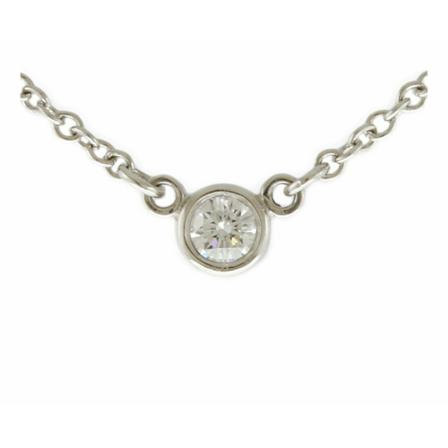 Tiffany & Co. Pre-owned, Necklaces Grijs, Dames, Maat:ONE Size