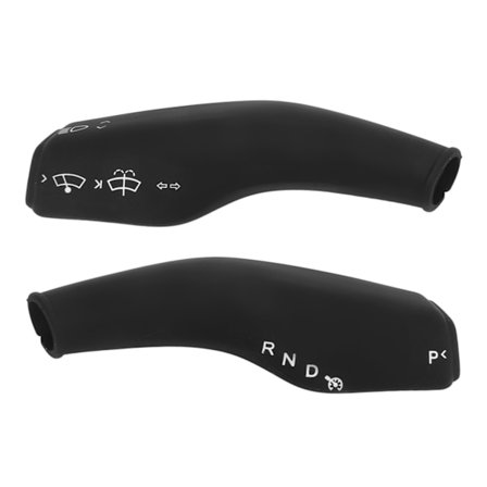 2 kpl Ohjausvivun Peite Silikoninen Vaihteensiirto Peite Tarvikkeet Vaihto Teslalle Model 3 Y Musta