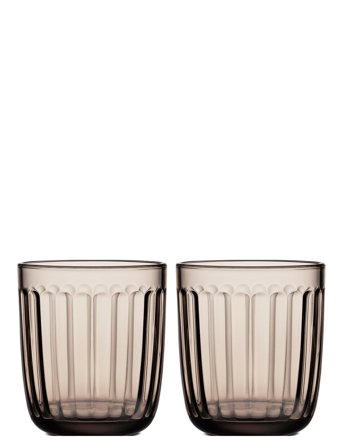 Iittala Raami Drikkeglas 26Cl 2Stk - Beige - 26 CL