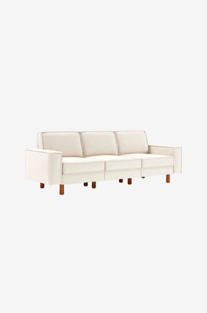 Hanah Home - 3-seters sofa Spar - Hvit - 3-seters sofaer - Fra Homeroom