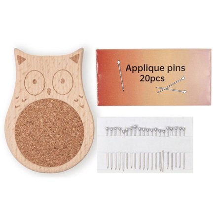 Trä Nål Kudde Sy Nål Kudde Djurform Nålhållare för Sömnad Handarbete Hantverk Trä Nål Nålhållare