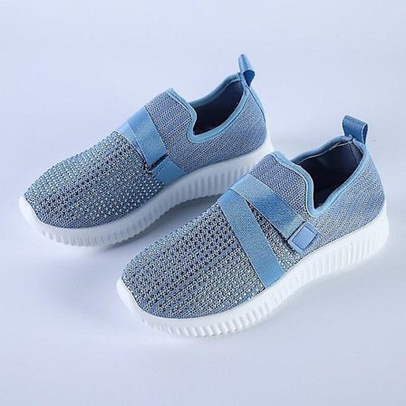 Kvinna Slip På Utomhus Casual Andas Sneakers