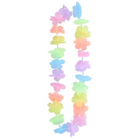 Hawaiikrans Pastell Flerfarget