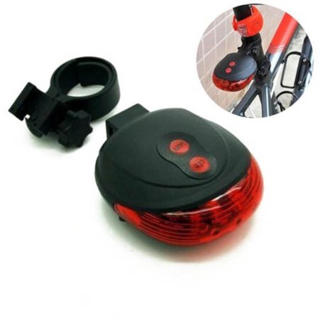 Cykel bakljus, godkänd ultrakraftig cykel bakljus LED, vattentät