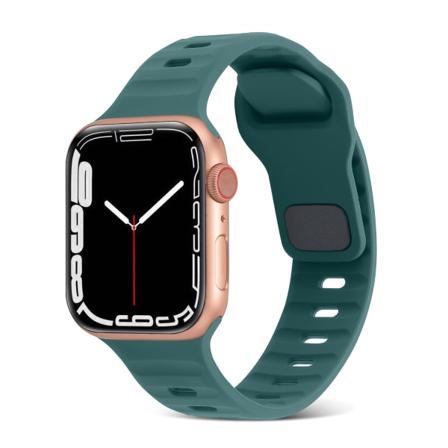 Apple Watch kompatibelt Armband SPORT Silikon OLIVGRÖN 38/40/41mm Olive