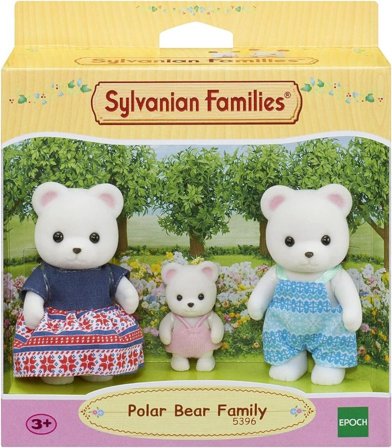 Sylvanian Families Polarbjørn Familie 3stk