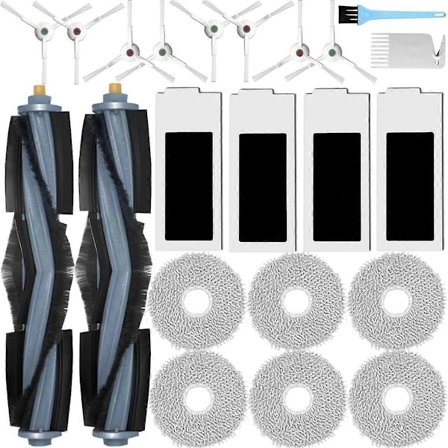 Tilbehør Kompatibelt med Ecovacs Deebot T20 Omni, Kompatibelt med Ecovacs Deebot T20 E Omni-WELLNGS