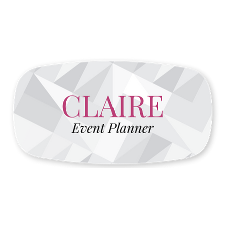 Custom name badges - Plastic - Signomatic.com.au