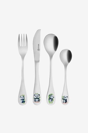 Sola - Barnbestick Set om 4 - Silver - Barnserviser & tillbehör - Från Homeroom