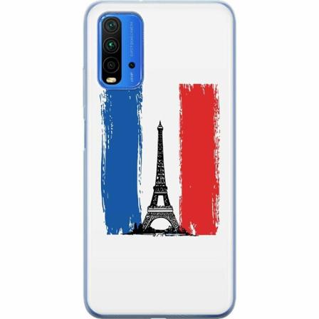Xiaomi Redmi 9t Genomskinligt Skal Frankrike