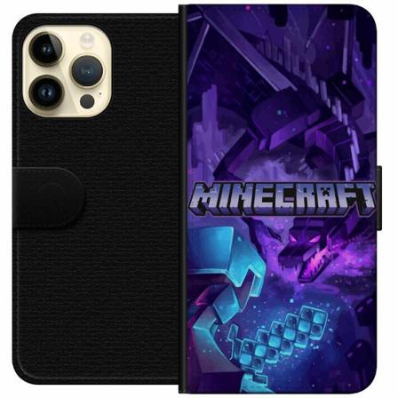 Apple Iphone 14 Pro Max Plånboksfodral Minecraft