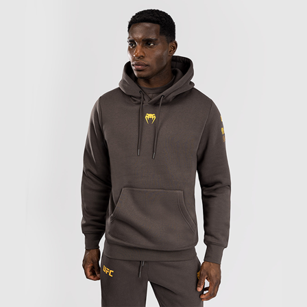 Venum UFC Fusion Fight Week Men's Pullover Hoodie Solid Earthen Brown
