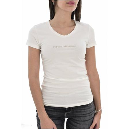 Emporio Armani T-Shirts Hvid, Dame
