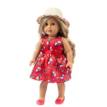 Klänning för 18 tum American Boy Doll Tillbehör Flickleksak