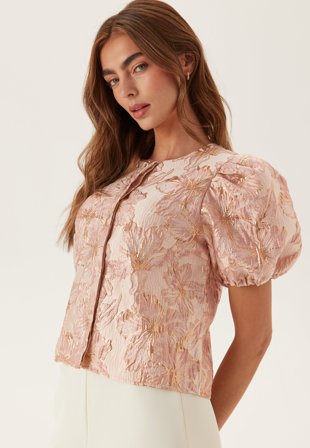 Pieces - Pcbetty Ss Blouse Wvn