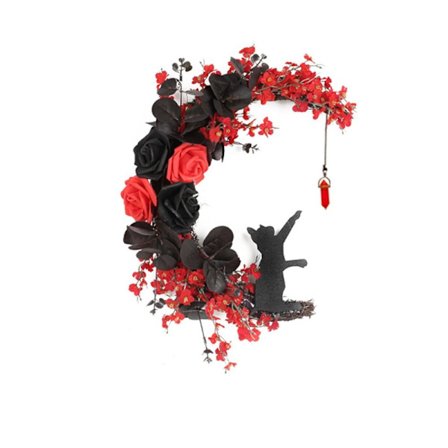 Halloween-kranse månekrans 4 4