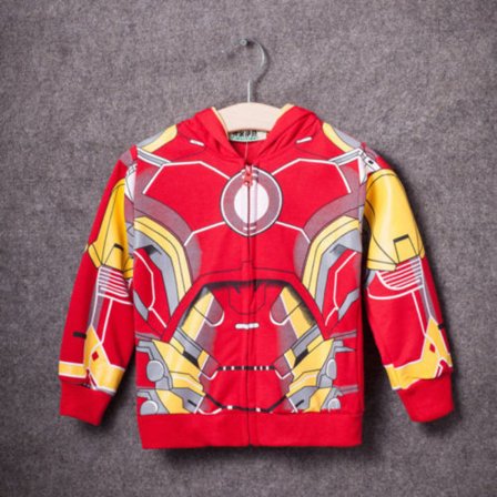 Kids Superhero T-Shirt Top Hoodie Sweatshirt Jacka Coat for Boy W