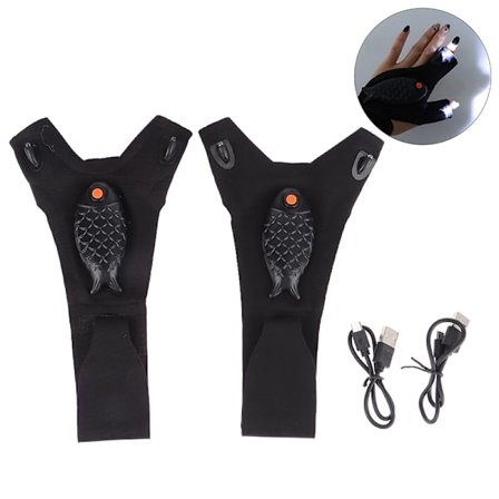 Nattljus Vattentäta Fiskehandskar Led handske Outdoor Gear