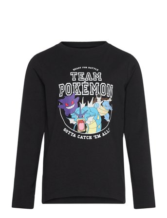 Minymo T-Shirt Ls - Black - 134