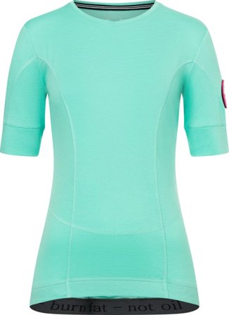 Super.natural Women's Grava Tee Women Short sleeved fitness sweater Blue XS