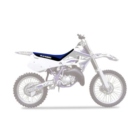 Potah Sedla Blackbird Traditional Modrá-Černá - Yamaha YZ 250 1993-1995