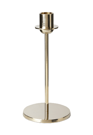 MANO ATELIER Ljusstake i mässing 19 cm Ljus & ljusstakar Guld ONESIZE