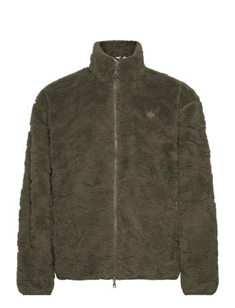 Adv Camo Fleece Sweat-shirts & Hoodies Fleeces & Midlayers Grønn Adidas Originals*Betinget Tilbud