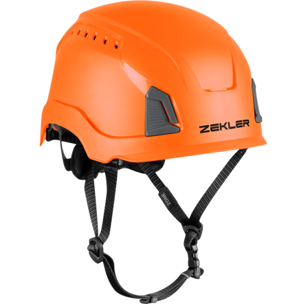 Zekler Zone Standard Orange Skyddshjälm med 12 ventilationshål Orange, Personligt skydd