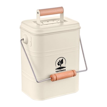 Keittiön kompostiastia 3,5 l – hajuton suodattimilla