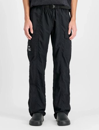 Alpha Industries Nylon Cargo Pants - Black - 32