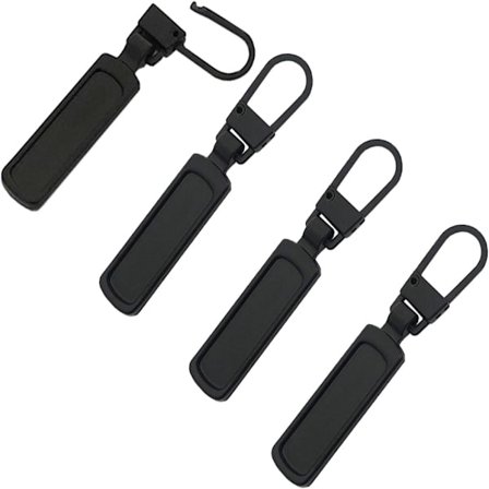 20 STK Glidelås Trekk Erstatning Metall Glidelås Pull Tab Avtagbar