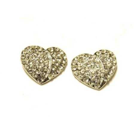 Örhängen - Iced Hjärta