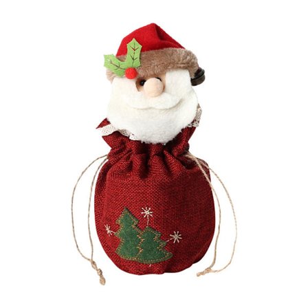 Julklapp Tecknad Väska Presentpåse Godis Kexpåse Dekorationer Julfest Presentpåse Barn Födelsedagsfest