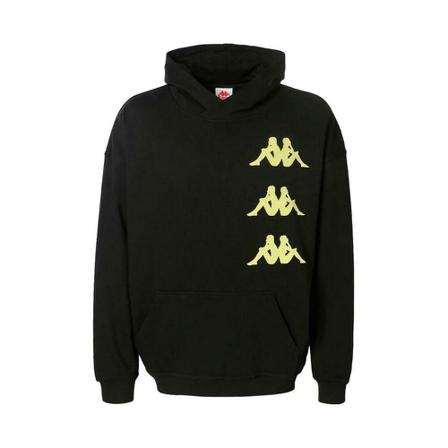 Kappa Hoodies svart, Herr, Herr, Storlek: S