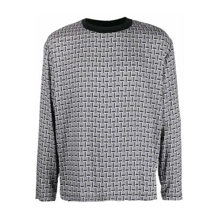 Emporio Armani Round-neck Knitwear , Zwart , Heren , Maat: S Truien & Vesten
