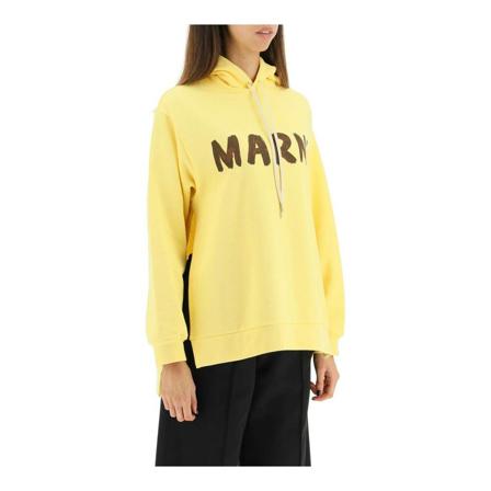 Marni, Hoodies Geel, Dames, Maat:XS