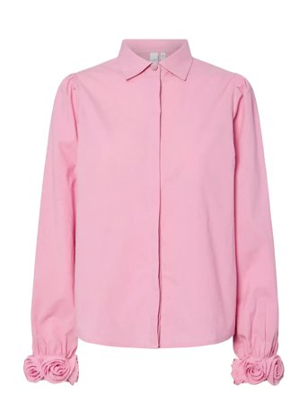 YAS Yasfilera Ls Shirt - Pink - 40