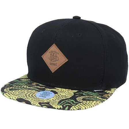Djinns - 6P Sb Cp Asian Tiger Black Snapback Snapback Black Cap - @ Hatstore