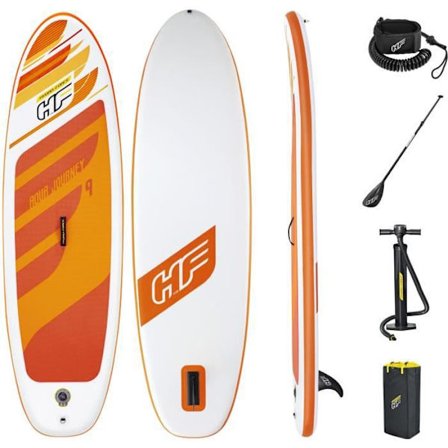 BESTWAY Hydro-Force uppblåsbar SUP-paddla - Aqua Journey - 274 x 76 x 12 cm