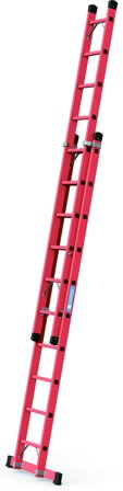Zarges Everest EFA 2E Utskjutsstege glasfiber 2 x 10 steg, Stegar & ställningar