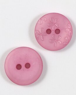 Knapp lysrosa - 15 mm - New Old Company