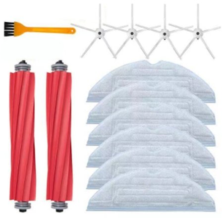 1 sæt S7 fejemaskine tilbehør større T7S S7 S7Max S7Maxv S70 S75 S7 moppe sten moppepude dele S7 Sonic moppe