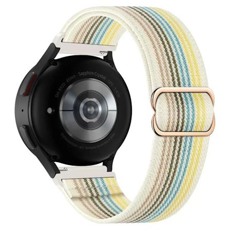 20mm 22mm Nylon Loop Armband För Garmin Forerunner 265 255 570/Venu 3 2 sq/Active 6 5/Vivoactive 6 För Huami AMAZFIT BIP 6 5 Armband